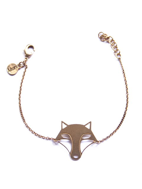 Bracelet-mini-renard-laiton-dore-ajoure-chic-alors