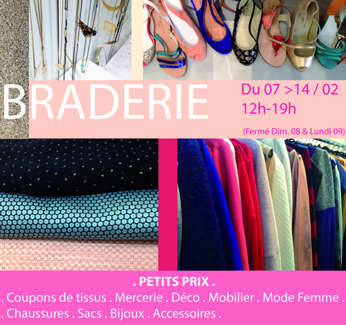 Flyer braderie